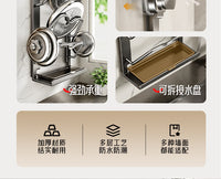 吸盘锅盖架子壁挂式免打孔厨房置物架案板砧板菜板放置架收纳挂架 奶白·单层锅盖架【带接水盘】