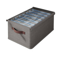 Compartment Storage Box Easy to Sort Compartment Storage Container Space Saving