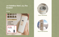 Foldable Electric Kettle, Portable, Stainless Steel, Camping