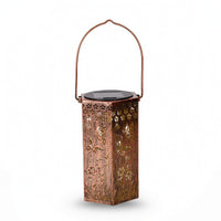 Solar Lantern Rustic Outdoor Light Retro for Courtyard