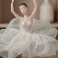 Ballerina Figurine Elegant Design Ballet Performer Figurine Artistic for Women