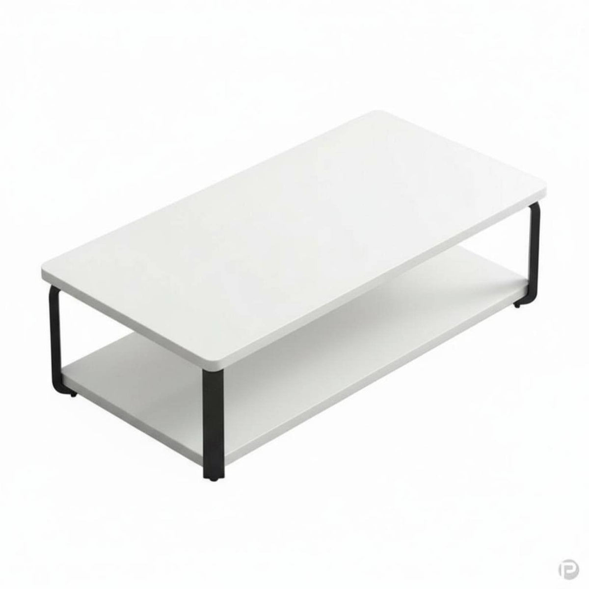 Modern Minimalist Coffee Table Sturdy and Stable for Small Areas, Home, Adults