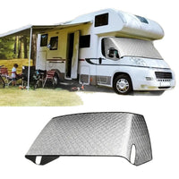 RV Windshield Sun Shade Cover, Snow Cover, UV Resistant, Aluminum Foil, Half Cover