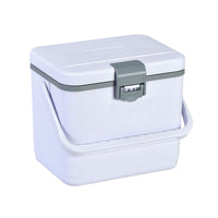 Insulated Chiller Box Carry Handle Portable Chiller Box Smooth Finish Cooling Equipment for Camping, Picnics, Street Vending