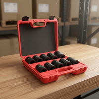 1 Inch Drive Shock Socket Set Integrally Molded Sturdy Duty Shock Socket Set Mechanic Tool Heat-Treated Wear-Resistant
