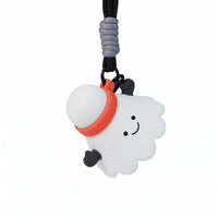 Silicone Hanging Night Light Warm Radiance Cartoon Ball Night Light Bedside