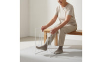 Oval Top Opening Metal Sock Aid Welded Joints Wire-Frame Sock Aid