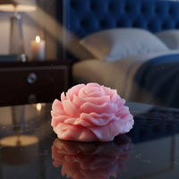 Low-Temperature Rose Candle | Decorative, Flower Candle, for Mood Lighting