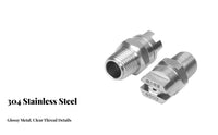 Wear-Resistant Flat Fan Nozzle Long-Lasting Fan Spray Nozzle Easy to Install for Dust Suppression, Industrial Cooling, Humidification