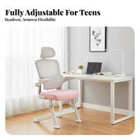 rotating Task Chair with Flip-up Arms Ergonomic Design Office Furniture