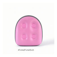 Inflatable Spa Seat Cushion Padded Spa Seat with Suction Cups Supportive for Adults, Hot Tub
