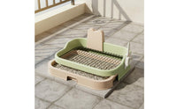High Wall Dog Toilet Tray Easy Clean Pee Pad Holder Keep Paws Dry
