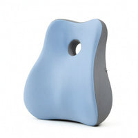 Contoured Support Cushion Ergonomic Pillow Supportive Back Support Pillow with Memory Foam Slow-Rebound for Office Workers, Drivers, Car Seat, Desk