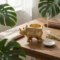 Creature Candle Holder Compact Tealight Holder Decorative