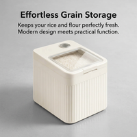 Rice Storage Container with Lid, Airtight Grain Storage Bucket, Cereal Dispenser #variant:10 jin (5kg) with measuring cup