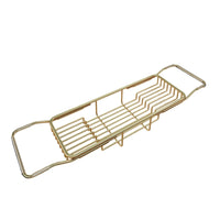 Bathtub Storage Rack Expandable Bathtub Tray with Phone Holder Luxury