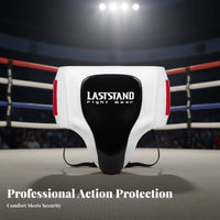 Thickened Design Combat Arts Groin Protector Shock Resistant Boxing Groin Guard Shock Absorbing for Men, Athletes, Training, Spar Arena, Gym