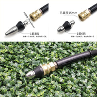 洗车机清洗机高压喷嘴水老鼠管道清洗疏通通污喷头转接头外丝内丝