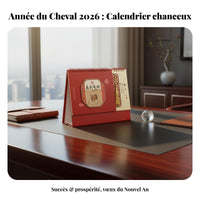 2026 Horse Year customizable desk calendar