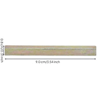 Door Lock Spindle Bar, Square Iron Shaft, Replacement Handle Accessory, Easy Installation, Residential & Commercial Use