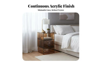 Multi-Level Accent Table adaptable Use Waterfall End Table Sturdy and sturdy