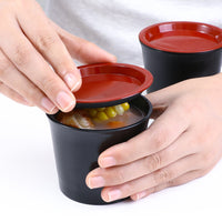 日本多功能汤杯家用早餐杯带盖加厚豆浆杯面条沥水托盘隔水餐盘