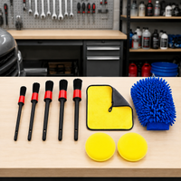 car cleaning brush set