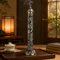 Dragon Carved Scent Burner Chinese Style Dragon Scent Burner Home Decor