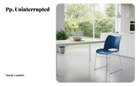 Modern Design Molded Shell Chair Nordic design Household Furniture Minimalist Indoor Furnishing Multi-Purpose for Office Workers, Homeowners, Interior Decorators, Dining Room, Kitchen, study Corner, Bedroom
