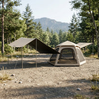 Protection Hexagonal Tent Sun-Shading Foldable Tent Portable Outdoor Shelter Spacious for Backyard