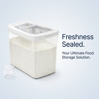Large Cereal Storage Container, Airtight Grain Storage Bin, Kitchen Storage Containers, Pantry Organ - Image 9