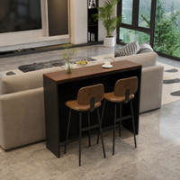 bar table with stools