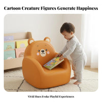 Upholstered child's Armchair Stable Design child's Club Chair for storytime Corner