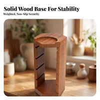 Compact Coffee Accessory Storage Rack
