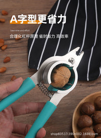 不锈钢核桃夹子经久耐用山核桃工具瓜子钳瓜子去壳神器坚果多功能
