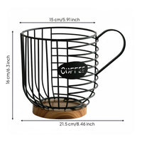 Coffee Capsule Holder Decorative Coffee Pod Holder Modern