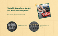 Vanadium Steel Ratchet Wrench Set