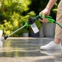 Car Wash with Foam Bottle Multifunctional Long Wand Sprayer Labor-Saving