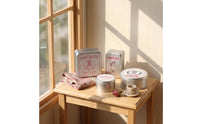 4 Pieces Miniature Cookie Tin Molded Miniature Tin with Lid Compact Dollhouse Storage Box for Collectors