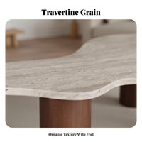 Wabi-Sabi aesthetic Accent Coffee Table Minimalist Design Irregular Accent Piece distinctive Shape Living Room Furniture Organic Form for Interior Designers, Apartment Dwellers, Homeowners, Bstandique Hotel, Small Spaces, Lounge Area, Office