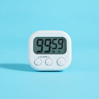 Countdown Clock Magnetic Kitchen Timer Digital Stopwatch Electronic Timer Large LCD Memory Function Suitable for Cooking Study Work