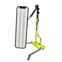 Floor Standing Panel Light Rectangular Panel Wheeled Repair Light Adjustable
