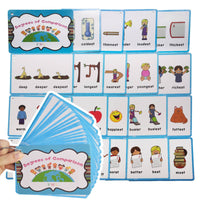 20 Pieces Grammar Flashcards Beginner-Friendly Vocabulary Flashcards Fun Cards for Classroom