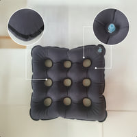 Cushion with Quilted Grid Soft Kitchen Chair Cushions Compact for Wheelchairs