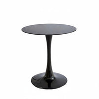 Pedestal Table with Backrest Seating Easy to Clean restaurant Set for Milk Tea Shops