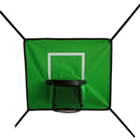 Trampoline with Basketball Hoop and Backboard for Kids