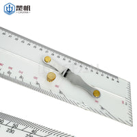 Nautical Parallel Ruler with Pull-Apart Design for Drawing and Measuring, 450/600mm