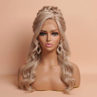 PVC Mannequin Head Female Mannequin Head Easy to Easy to Maintain Model for Salon, Dressing Table