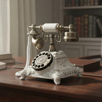 Antique Rotary Phone Plug and Play Vintage Telephone