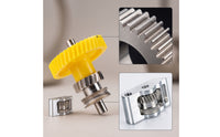 Extruder Gear Assembly Hardened Steel Drive Gear Printer Feeder Component Wear-Resistant Long Service Life